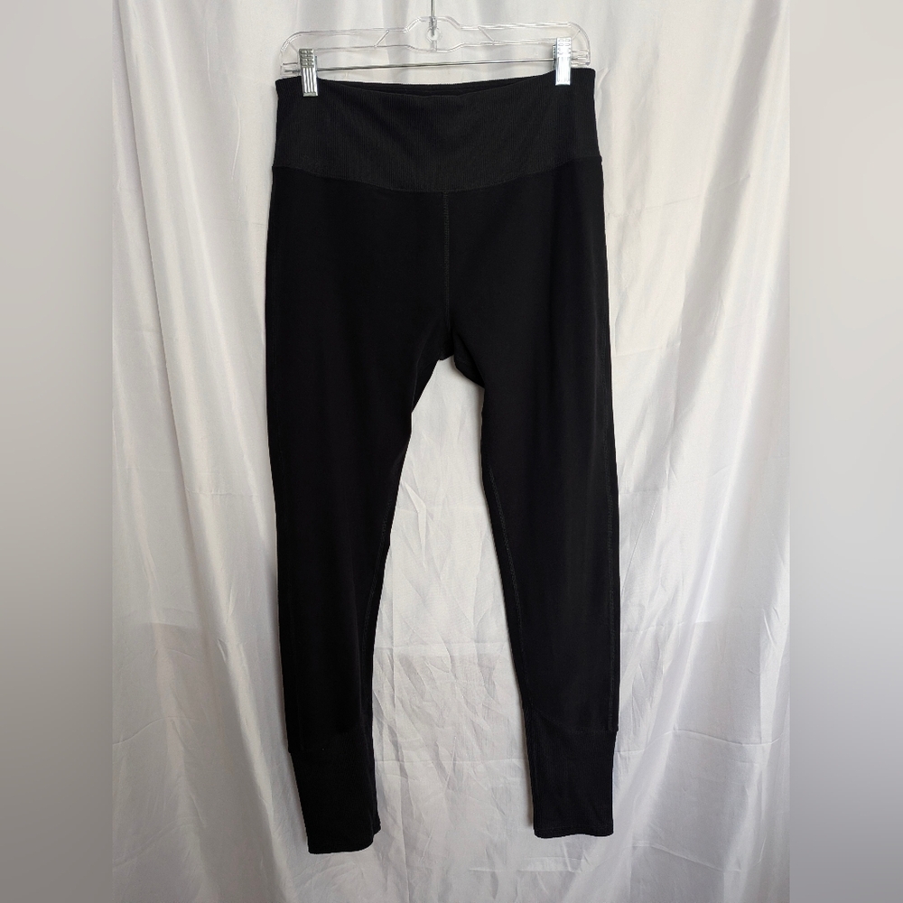 ALO Yoga Black High-Waist Alosoft Lounge Legging Size XL - Picture 3 of 6
